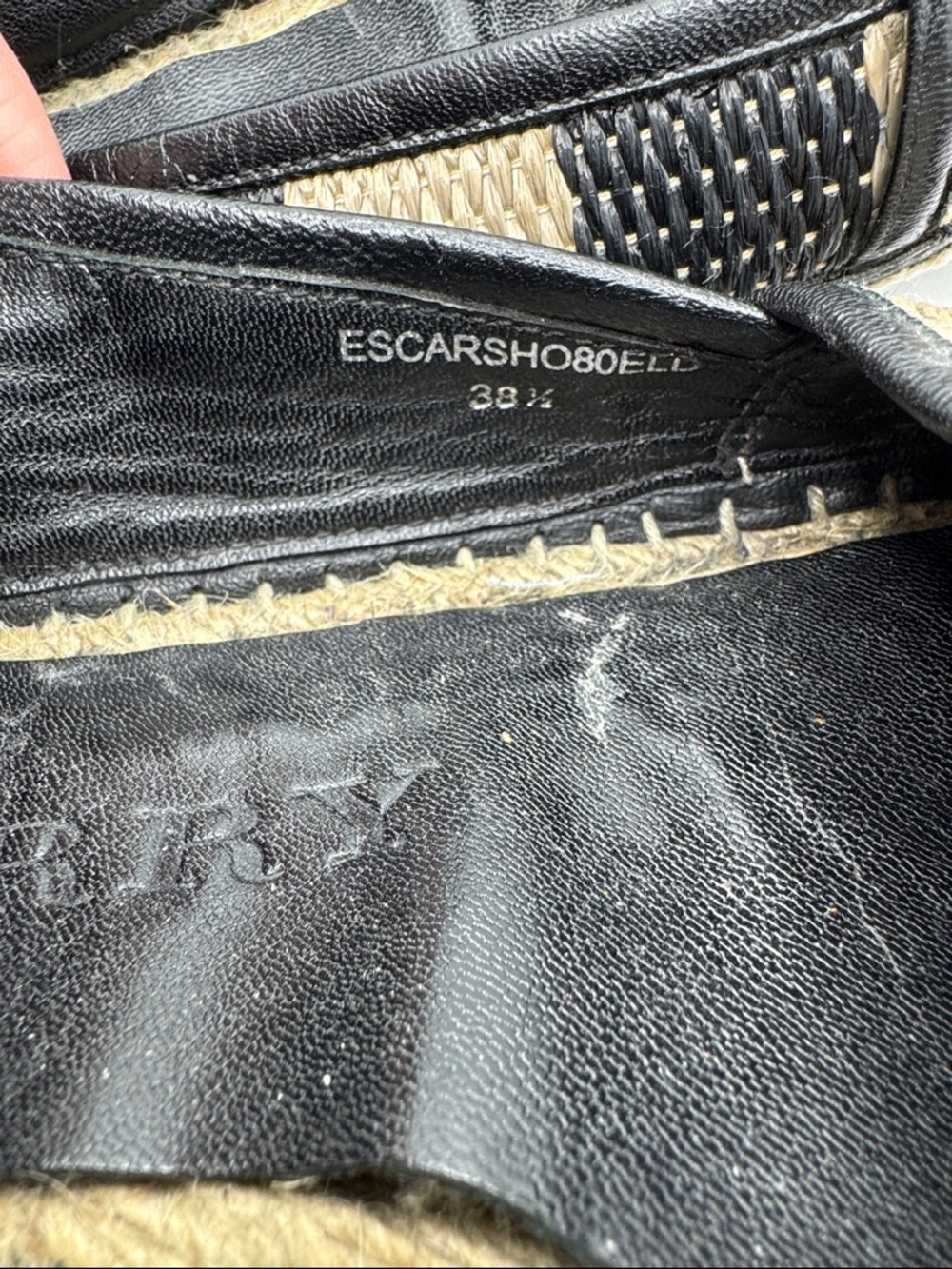 Burberry Hodgeson Espadrille Flats - Picture 5 of 6